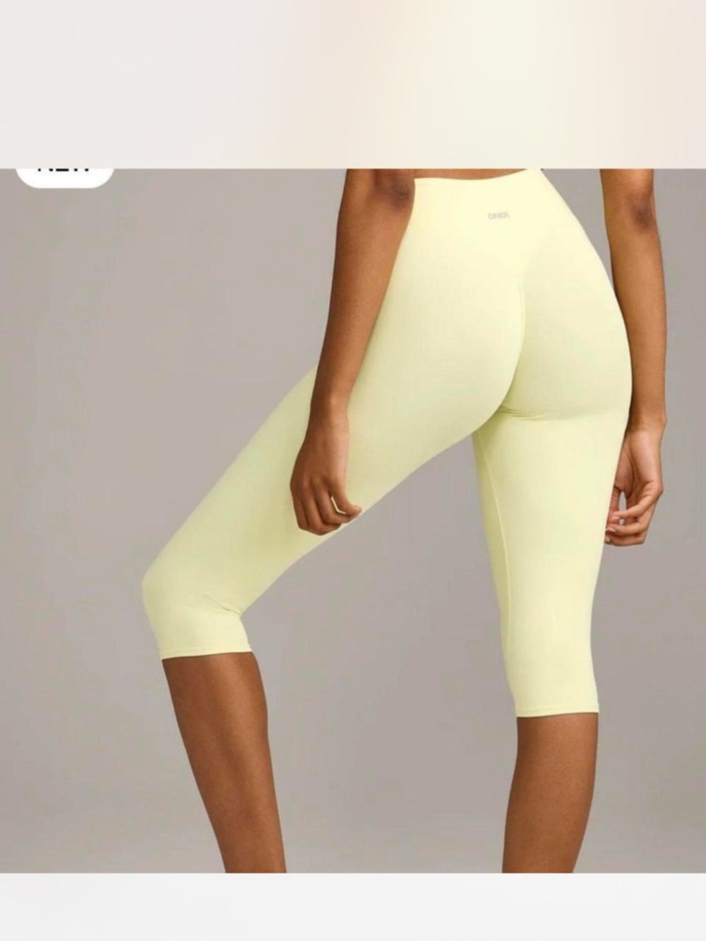 Oner Active Softmotion Pastel Yellow Capris